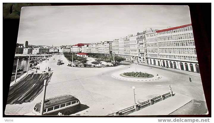 ANTIGUA FOTO POSTAL LA CORUÑA - ED. FISA - NO CIRCULADA. - La Coruña