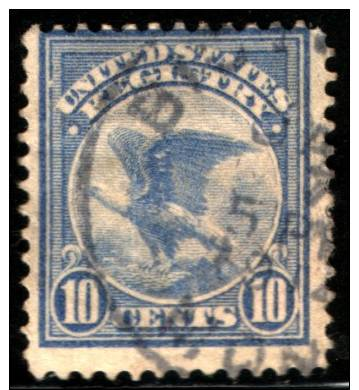 SC F1 10c Ultramarine REGISTRATION Stamp Of 1911 - Express & Recomendados