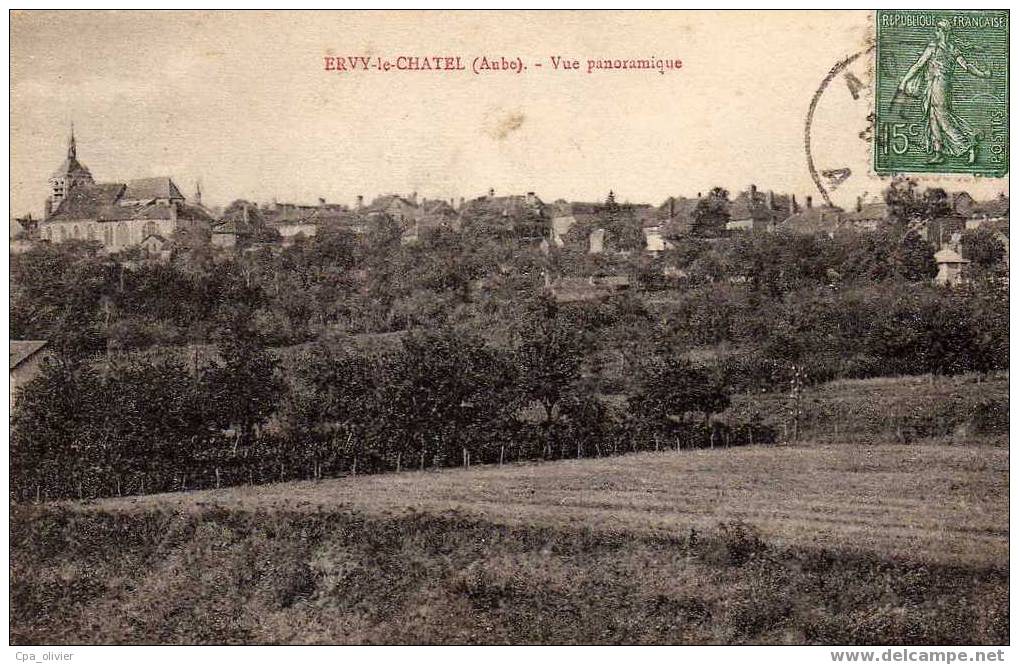 10 ERVY LE CHATEL Vue Panoramique, Ed ?, 192? - Ervy-le-Chatel