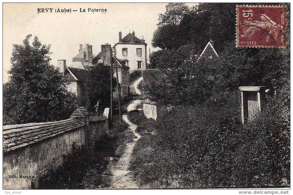 10 ERVY LE CHATEL Poterne, Quartier, Ed Marquis, 1929 - Ervy-le-Chatel
