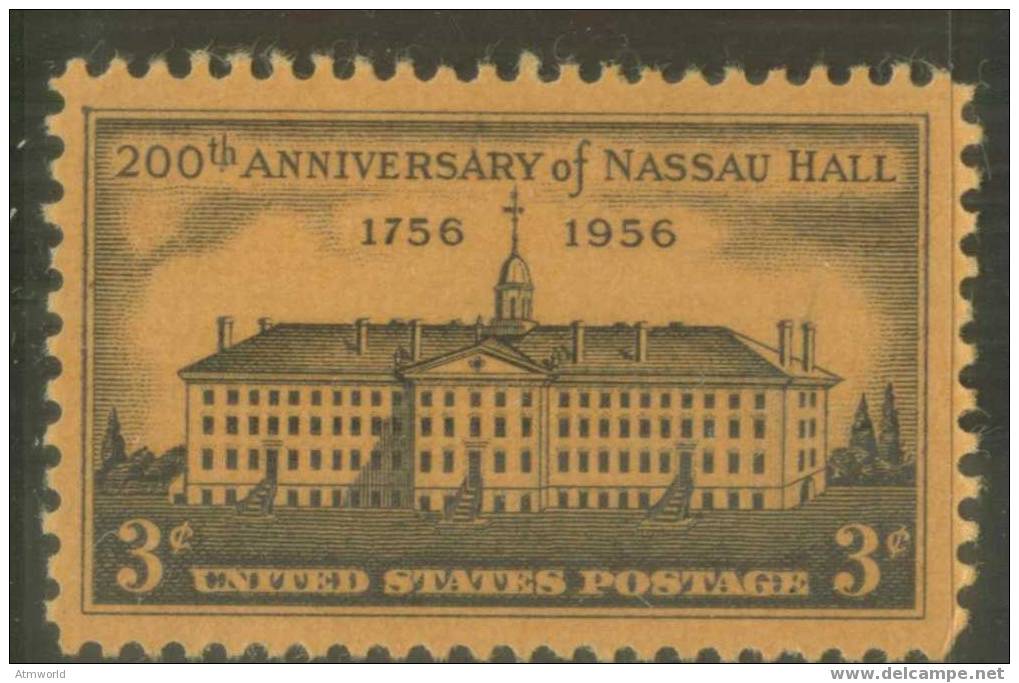 USA ---- NASSAU HALL---- - Unused Stamps