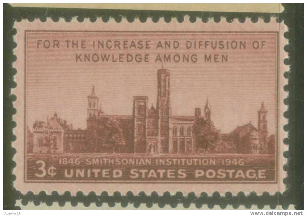 USA ---- SMITHSONIAN INSTITUTION---- - Unused Stamps