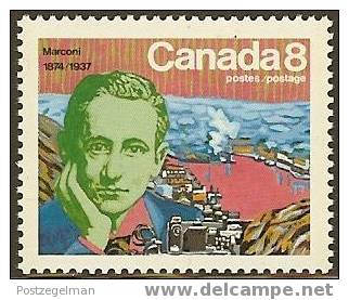 CANADA 1974 MNH Stamp(s) Marconi 580 # 5635 - Unused Stamps