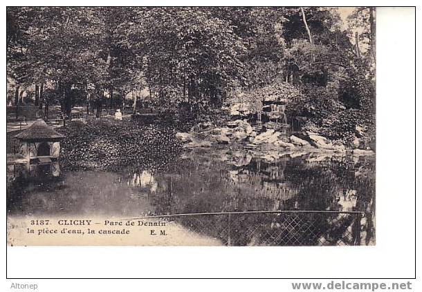 Le Parc Denain : La Pièce D'eau - Clichy