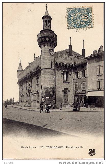 YSSINGEAUX - L´Hôtel De Ville - - Yssingeaux