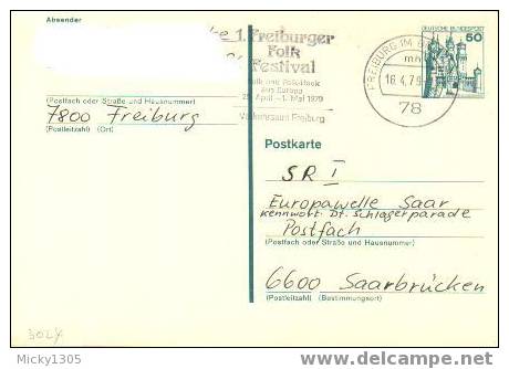 Germany - Postkarte Gestempelt / Postcard Used (1637) - Cartes Postales - Oblitérées