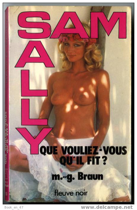 {30688} M G Braun " Que Vouliez Vous Qu'il Fit ? " Sam & Sally N° 50 , EO 1980 - Fleuve Noir