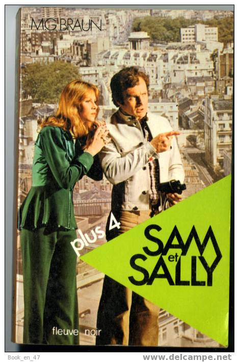 {30667} M G Braun " Plus 4 " Sam & Sally N° 9 , EO 1975 - Fleuve Noir