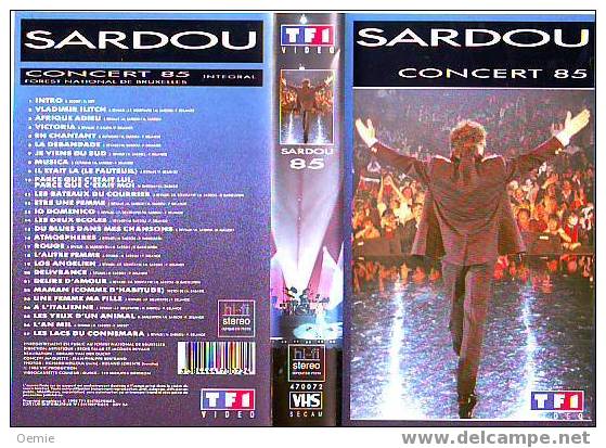 SARDOU  CONCERT  1985 - Concert Et Musique