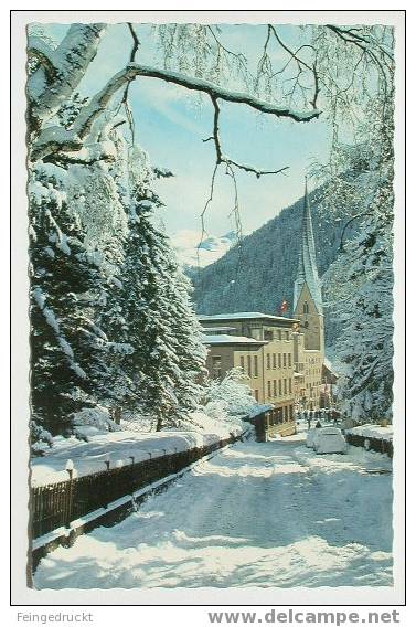 D 1418 - Wintermorgen Auf Davos ... - CAk - Davos