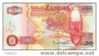 ZAMBIA -50 Kwacha X 10 PICES - 2003  - Pick N° 37-UNC - Zambia