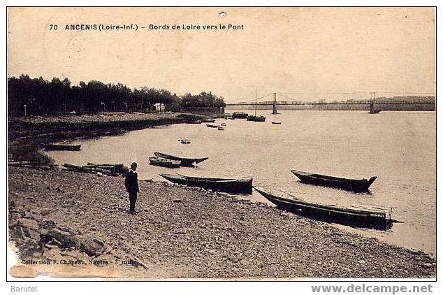 ANCENIS - Bords De La Loire Vers Le Pont - Ancenis