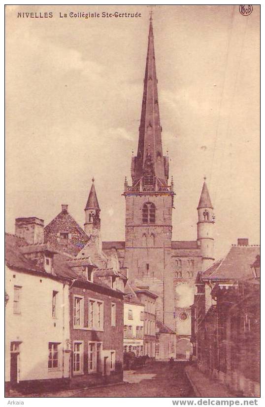 NIVELLES = La Collégiale Ste Gertrude  (Bob) - Orp-Jauche