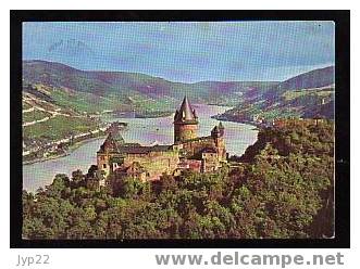 Jolie CP Allemagne - Jugendburg Stahleck Bacharach - Château Sur Le Rhin - CAD Dusseldorf 19-08-1969 Au Dos - Bacharach