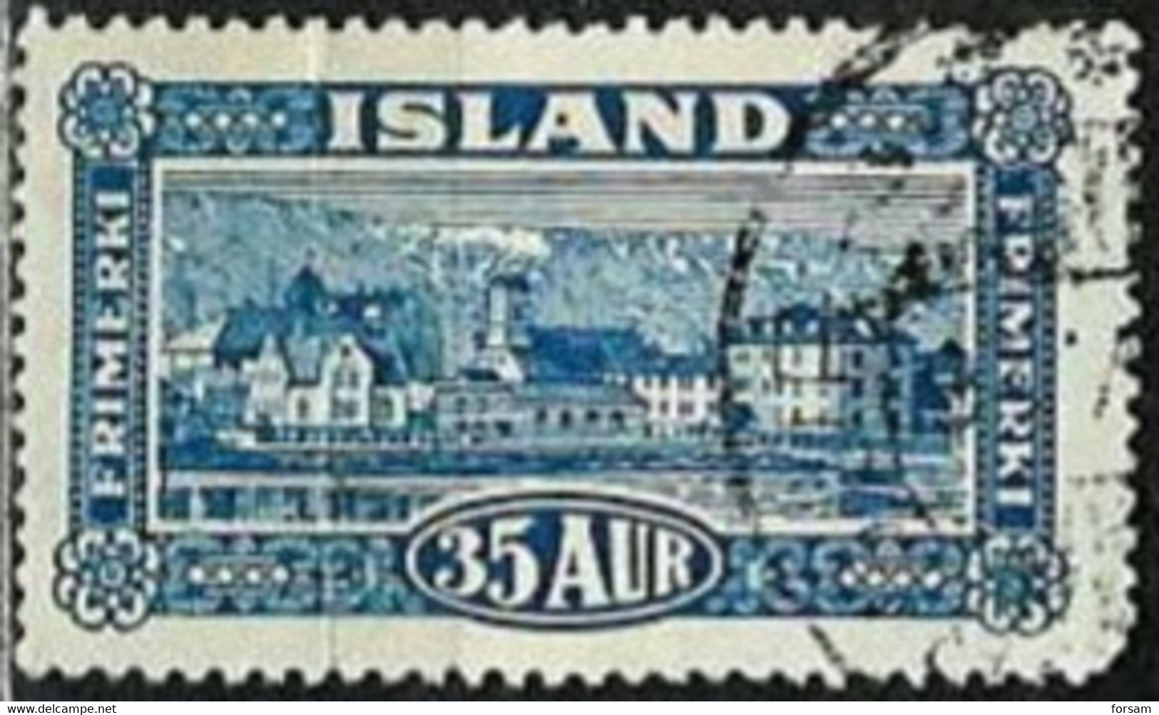 ICELAND..1925..Michel # 117...used. - Oblitérés