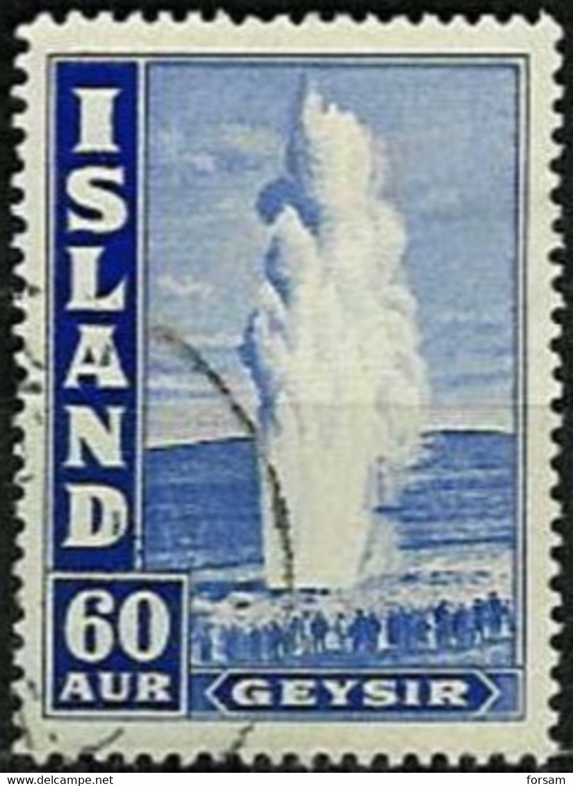 ICELAND..1943/1947..Michel # 229 A...used. - Used Stamps