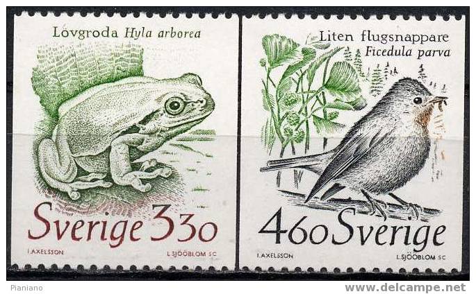 PIA  - 1989 - Animaux Dont L´environnement Est Menacé   - (Yv 1502-07) - Unused Stamps