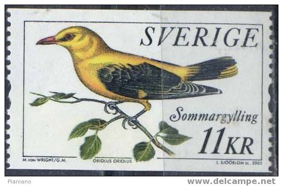 PIA  - 2005 - Faune - Oiseau - Oriole Jaune - Unused Stamps