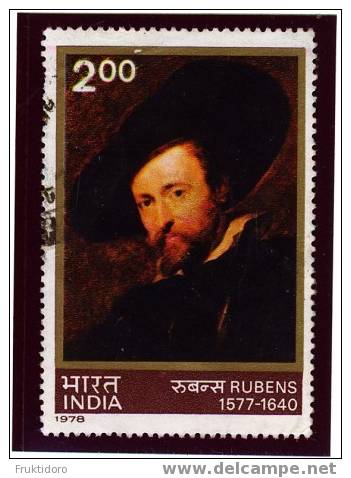 India Mi 759 Rubens 1978 Peintures / Paintings / Gemälde - Used Stamps