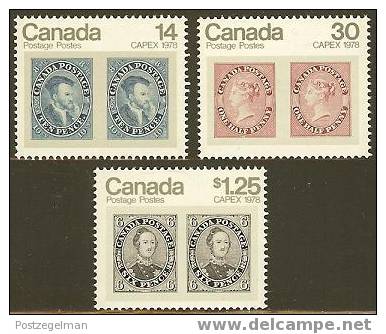 CANADA 1978 MNH Stamp(s) Capex 691-693 #5687 - Ongebruikt
