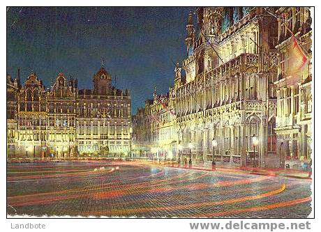 Bruxelles Brussels Un Coin Dela Grand´ Place - Brüssel Bei Nacht