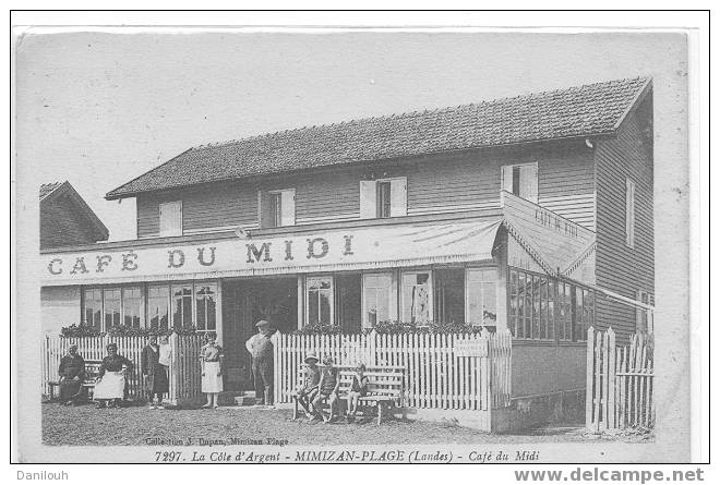 40 // LANDES / MIMIZAN PLAGE / Café Du Midi / N° 7297 - Mimizan Plage