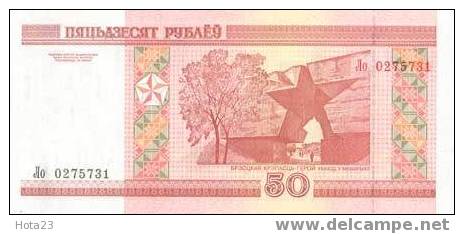 Belarus-50 Roubles 2000 Years  A UNC-LOT-X 10 PIECES - Belarus