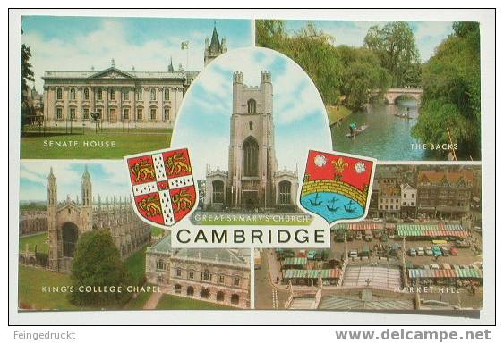 D 1485 - Cambridge - Color MBk, Nicht Gelaufen - Cambridge