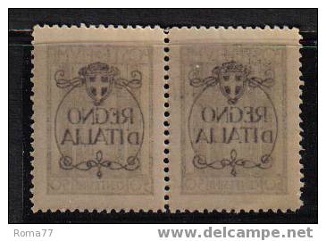 L112 - FIUME ,  SOPRASTAMPATI : COPPIA DEL N. 208p  *** - Fiume