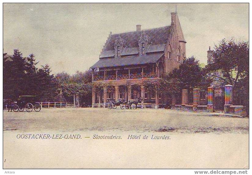 OOSTACKER-LEZ-GAND = Slootendries - Hôtel De Lourdes - Autres & Non Classés