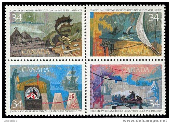 Canada (Scott No.1107a - Découverte Du Canada / Exploration Of Canada) [**] - Used Stamps