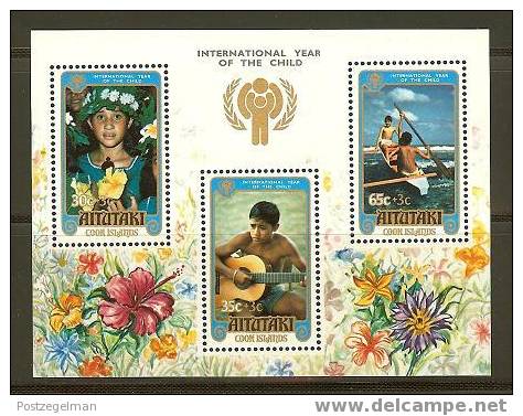 AITUTAKI MNH Block 42 Year Of The Child  F2319 - Other & Unclassified