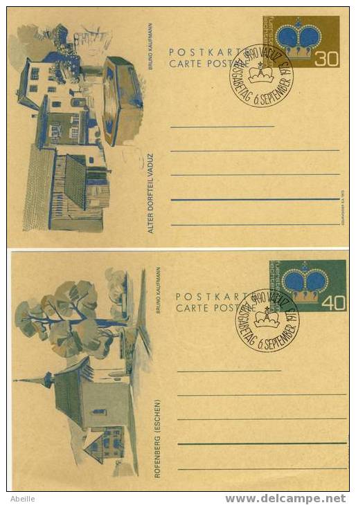 4050 2CP VUES - Stamped Stationery