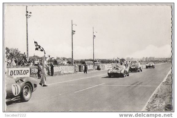 CPSM PETIT FORMAT  24HEURES DU MANS   L'ARRIVEE - Otros & Sin Clasificación