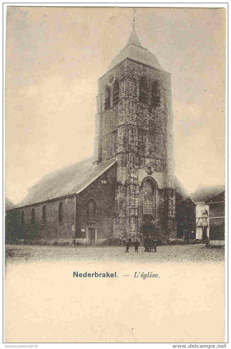 NEDERBRAKEL - L'EGLISE - Brakel