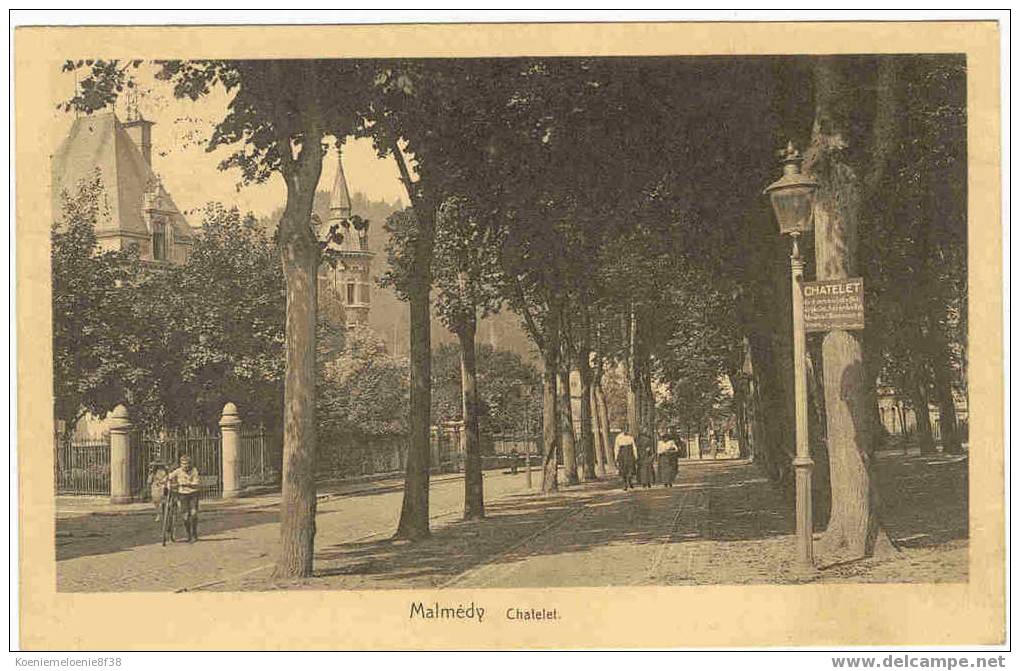 MALMEDY  - CHATELET - Malmedy