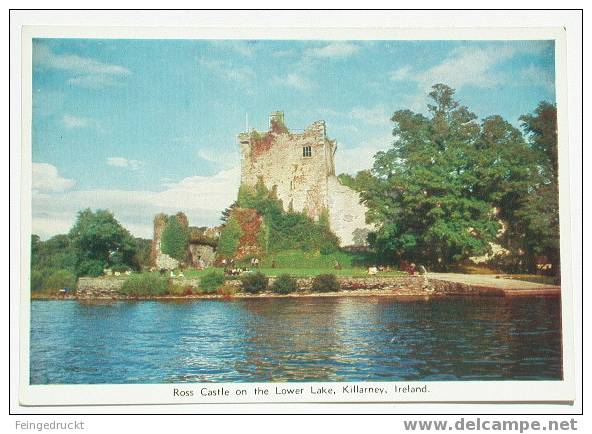 D 1520 - Killarney, Ross Castle - CAk, Wohl 1954. Nicht Gelaufen - Kerry