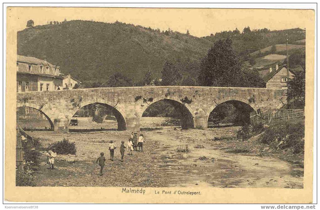 MALMEDY - LE PONT D'OUTRELEPONT - Malmedy