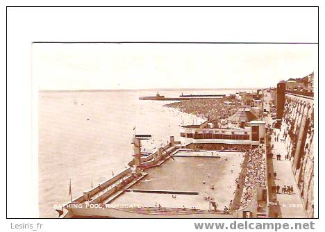 CPA - PHOTO - RAMSGATE - BATHING POOL - H. 5837 - VALENTINE´S - ANIMEE - Ramsgate