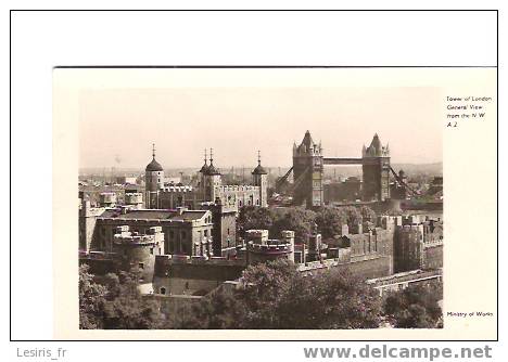 CPA - TOWER OF LONDON - GENERAL VIEW FROM THE N. W. A 2 - MINISTRY OF WORKS - Tower Of London