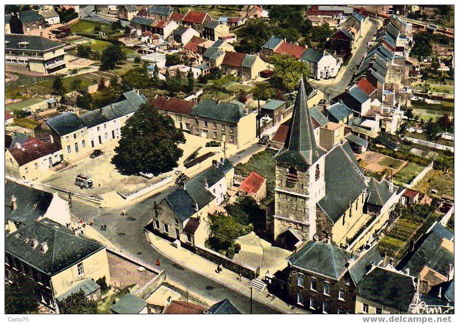 BELGIQUE - ERQUELINNES - Vue Aérienne Du Village - Erquelinnes