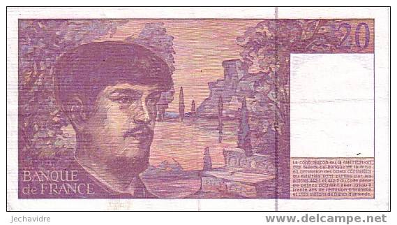 20 Francs Debussy N.057  Emission De 1997   Pick 151i     ***** QUALITE  XF ***** - 20 F 1980-1997 ''Debussy''