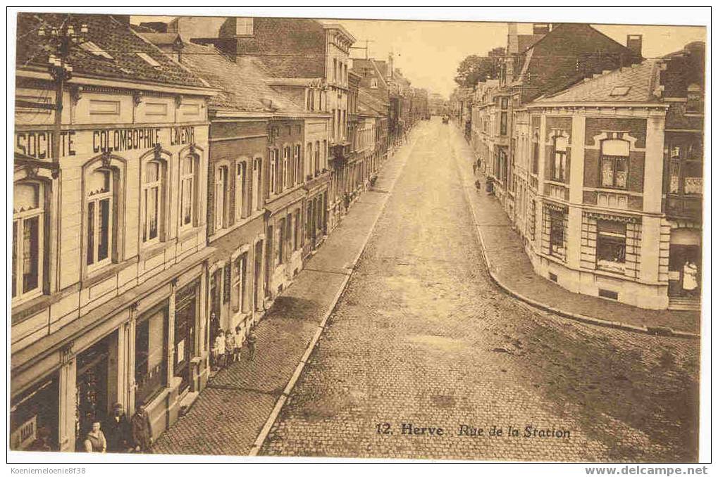 HERVE -  RUE DE LA STATION - Herve