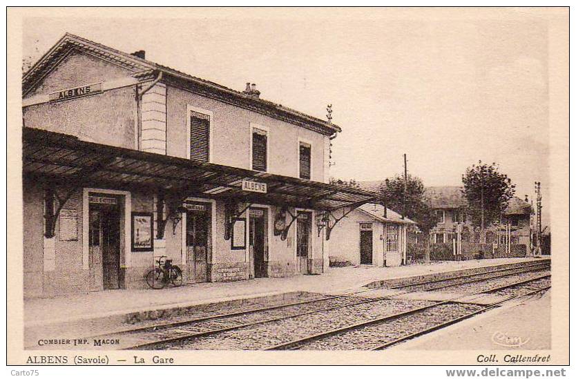 ALBENS 73 - La Gare Intérieure - Albens