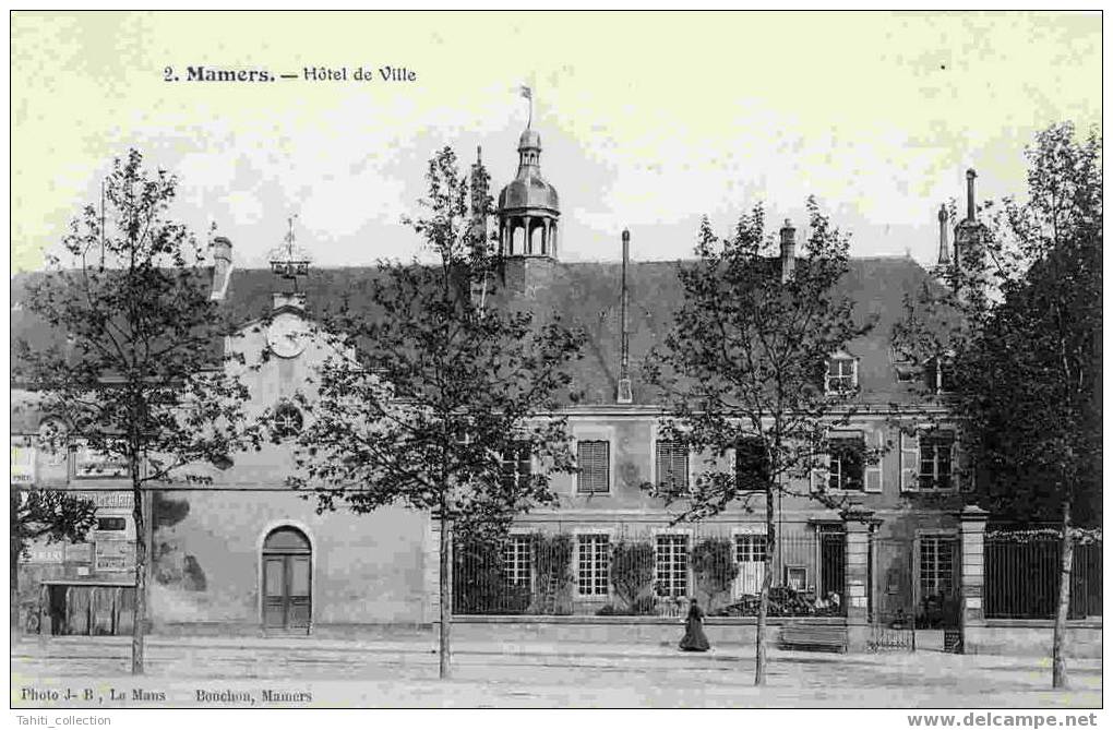 MAMERS - Hôtel De Ville - Mamers