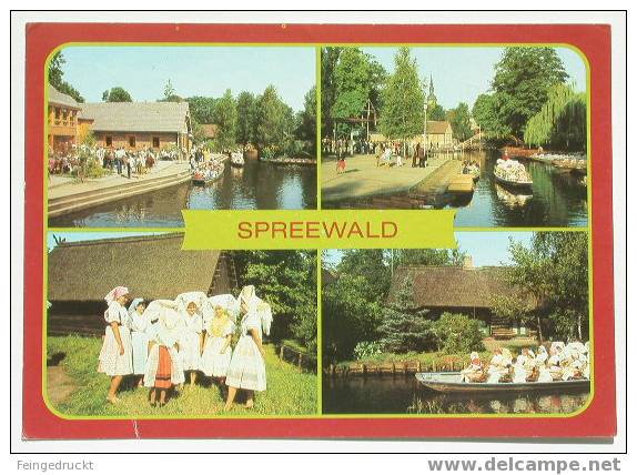 D 1616 - Spreewald / Blota - Color MBk, 1989 Gelaufen - Lübben (Spreewald)