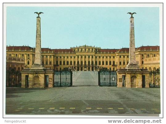 D 1660 - Schloß Schönbrunn, Haupteingang - CAk, Nicht Gelaufen - Sonstige & Ohne Zuordnung