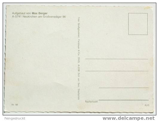 D 1573 - Gebirgsmodellanlage "Neukirchen ..." - Farb. Ansichtskarte - Other & Unclassified