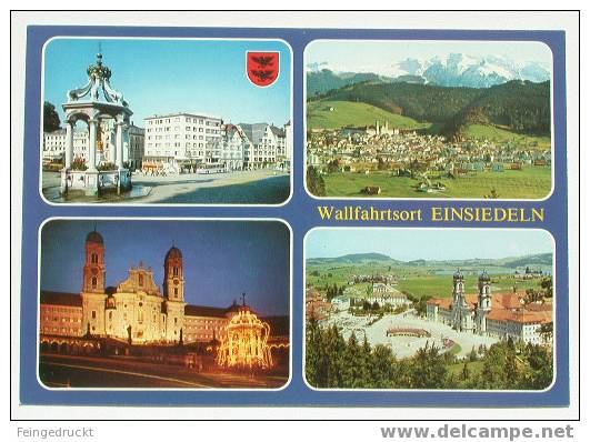 D 1631 - Wallfahrtsort Einsiedeln - Color MBk, Nicht Gelaufen - Einsiedeln