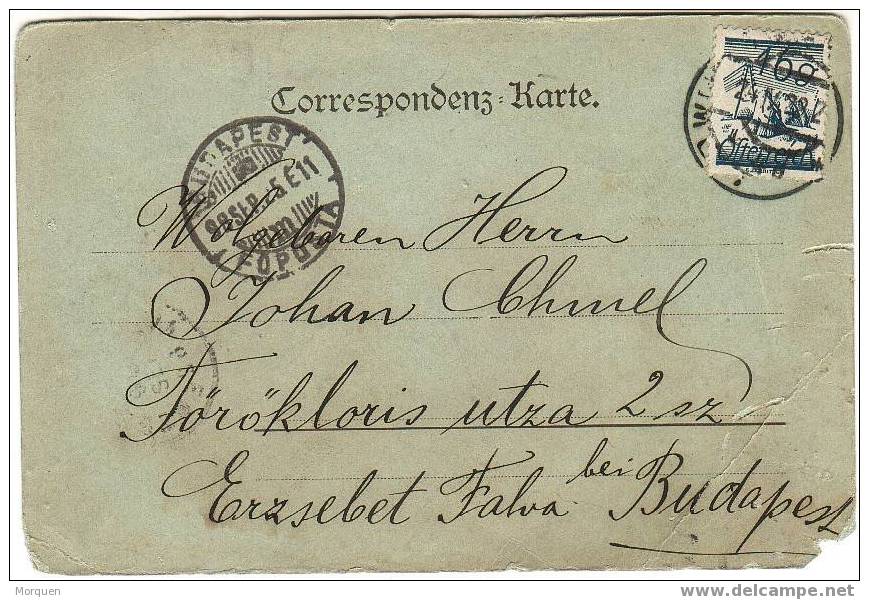 Postal VIENA  (Austria) 1925 - Covers & Documents